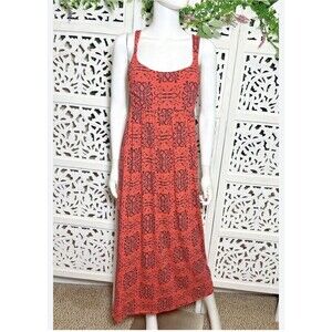 Fresh Produce Women's Floral Maxi Dress Farmer's Market Boho Cottagecore Size S